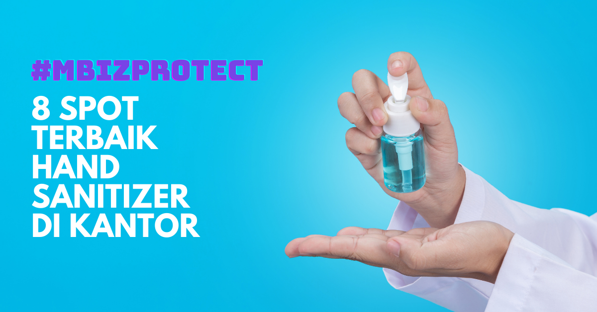 penggunaan sanitizer untuk kantor